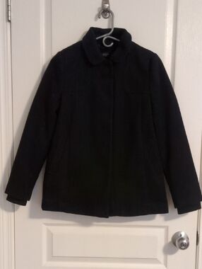 Topshop Women's Navy Blue Jacket